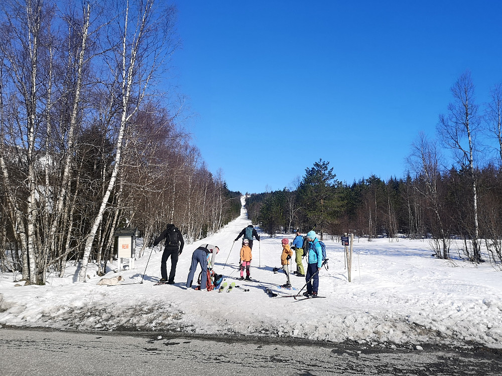 Gjengen klare for start