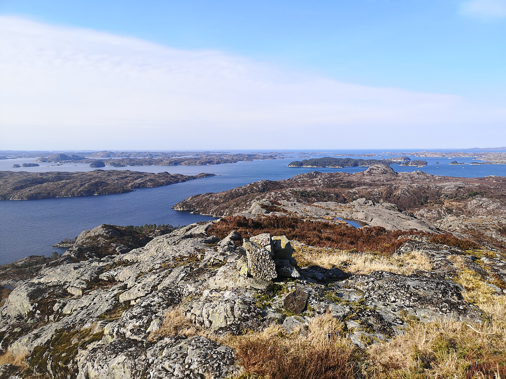 Utsikt fra Smørdalsfjellet