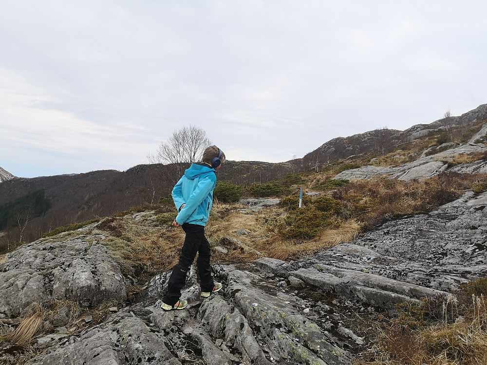 På vei mot Blåfjellet