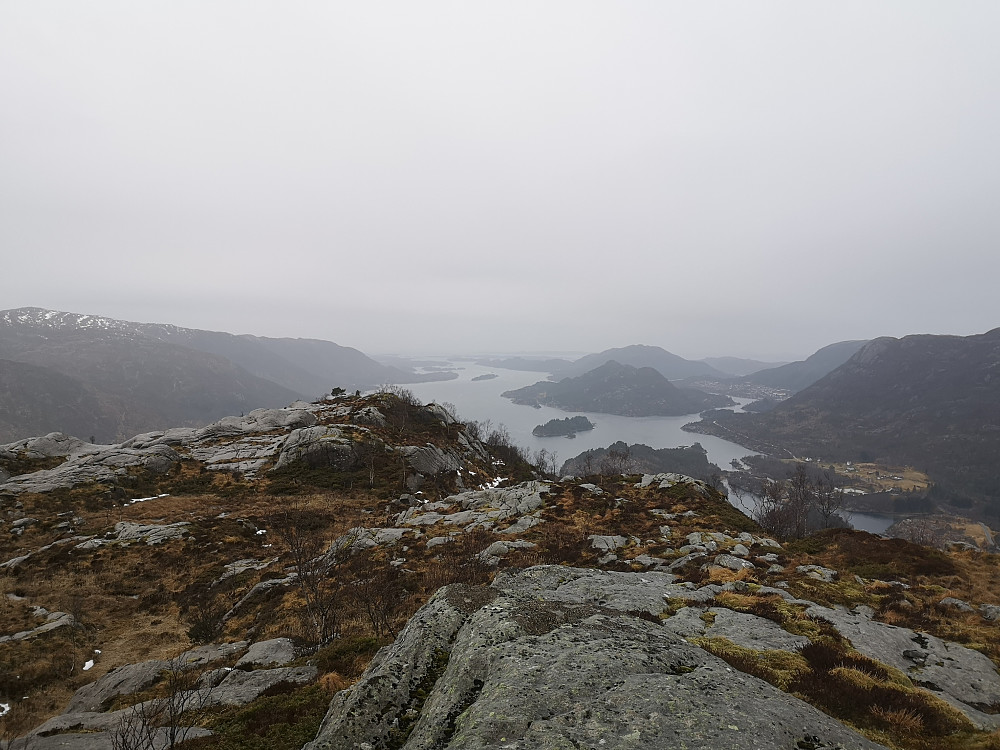 Utsikt fra Djupvikknulderen