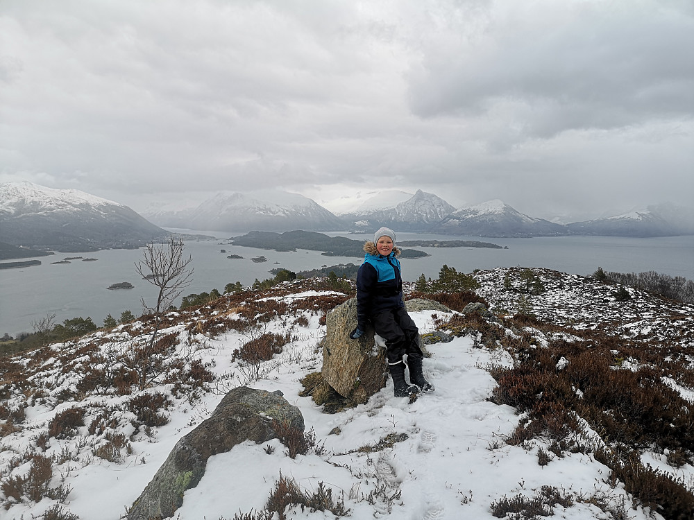 Heida med flott utsikt mot blant annet Liadalsnipa