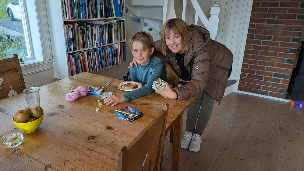 Siste dag med kjekt besøk av tante Trine og onkel Tor Arne 