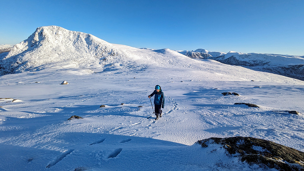 Retur tilbake over Kraksethornet