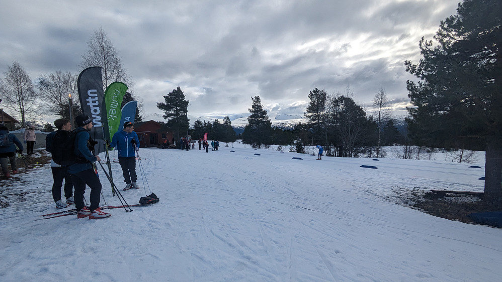 konkurranseklassen går i mål