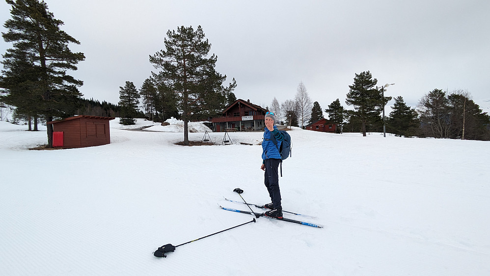 I "mål" etter 30 km :-)