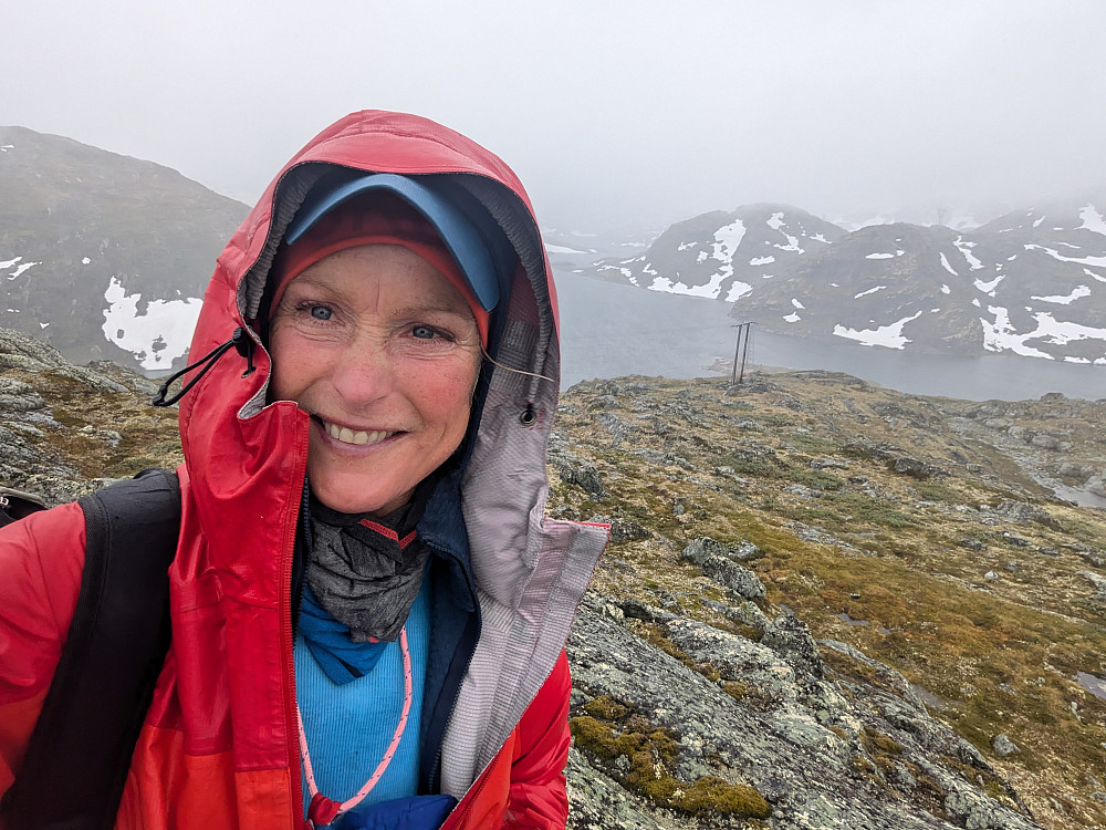 Katlahaug, rimelig surt på toppen 