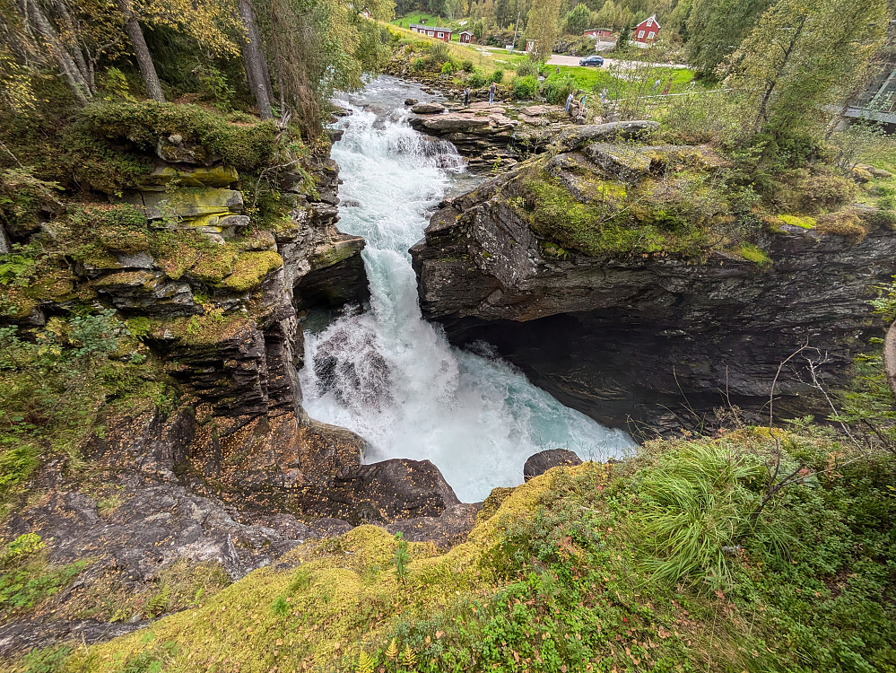 Gudbrandsjuvet på vei ned Valldalen 