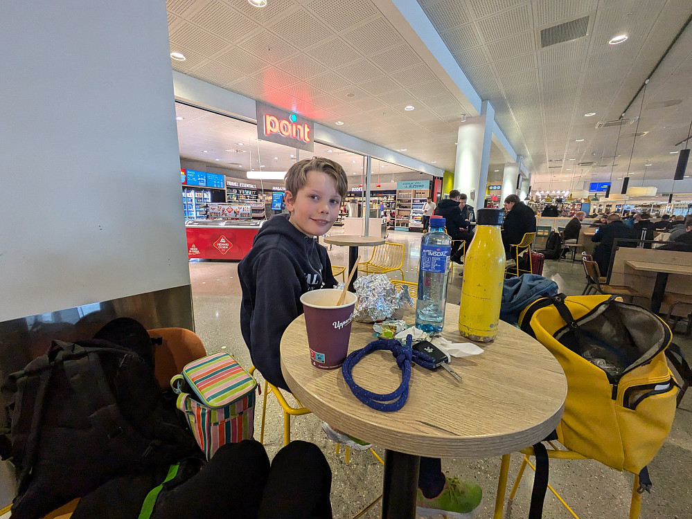 Forventningsfull og uanende om reisemålet 