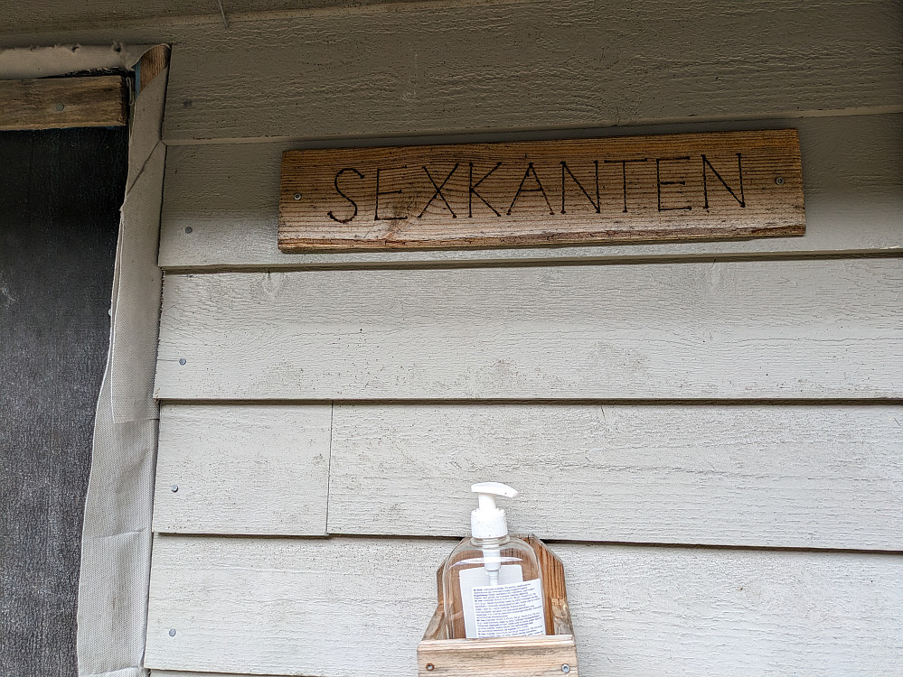 Det artige navnet på Hexagonhytta