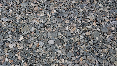 A small sample of the millions of pebbles at Vestre Fjæra :)