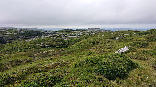 The start of the descent