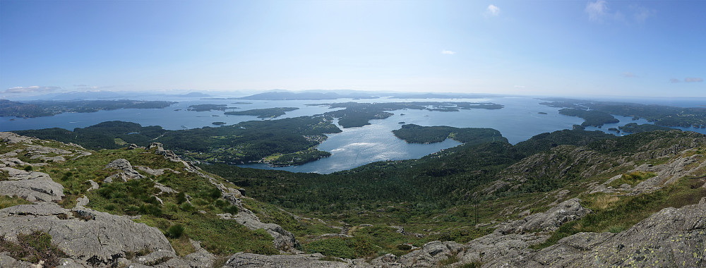 Southeast from the summit