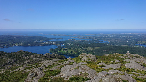 West from the summit