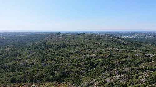 Ljosundfjellet from Vardafjellet