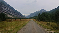 Gravel road to Tungestølen