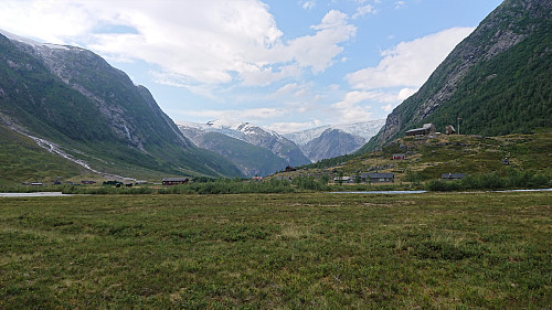 Tungestølen with Langedalen in the background