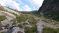 Trail south of Gummileitet