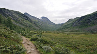 Fannaråken from Helgedalen