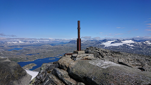 The summit of Fannaråken