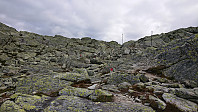 Marked trail to Lønahorgi