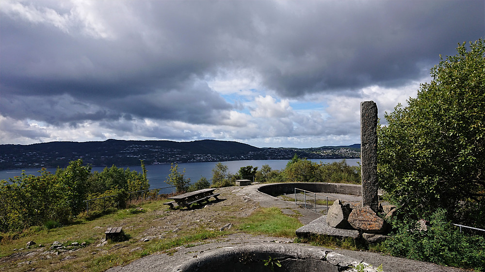 Northwest from Hellen festning