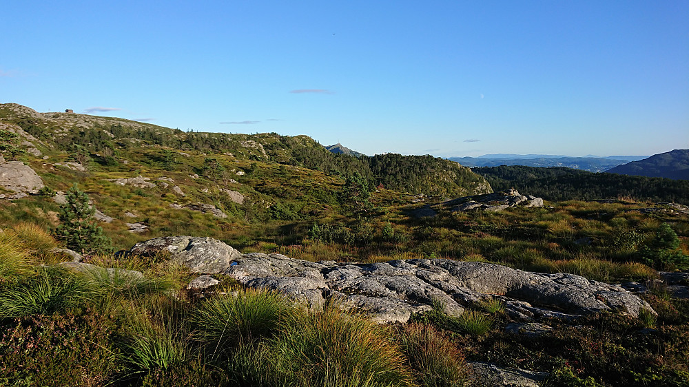 Towards Ulriken from northeast of Ankerhytten