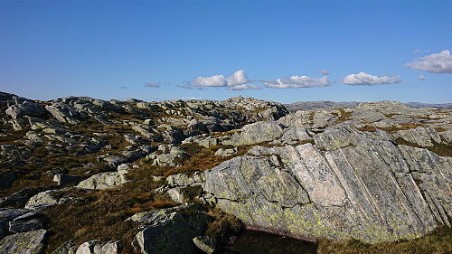 Approaching the summit of Godbotnsfjellet