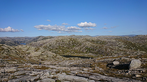 Geiteskardfjell from the descent from Godbotnsfjellet
