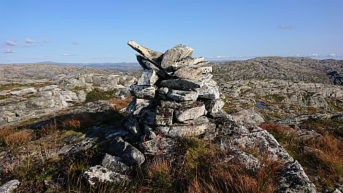 The cairn at Geiteskardfjell