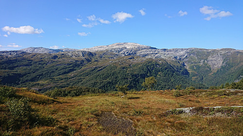 Tveitakvitingen from the ascent to Haukåsfjellet