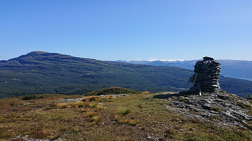 Haukåsfjellet with Vesoldo and Folgefonna in the background