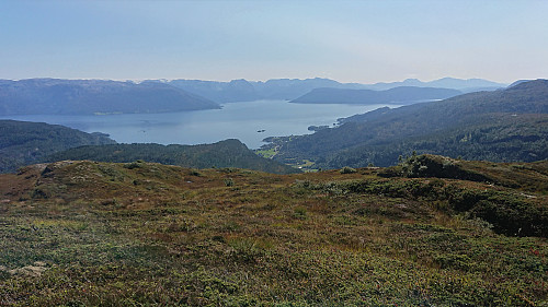 Strandebarm from Haukåsfjellet
