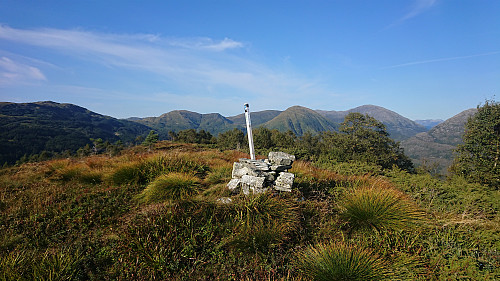 Solbakkefjellet NØ with Hausdalshorga (and more) in the background