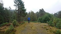 The start of the hike