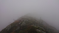 Approaching the summit