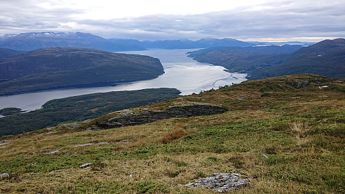 Øynefjorden from the trig marker at Nessteinen