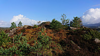 The highest point at Hilrafjellet