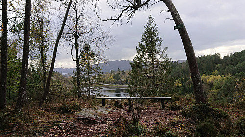 Oddvarbenken in between Grønestølen and Slettebakken with Pyttane in the background