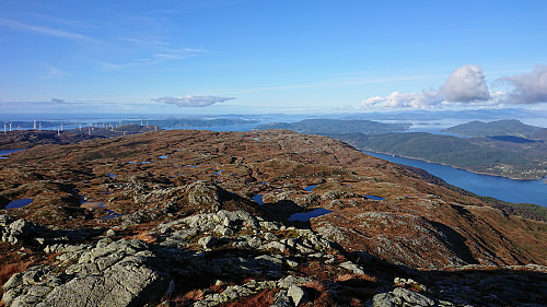 North towards Grønafjellet from Mehammarsåto