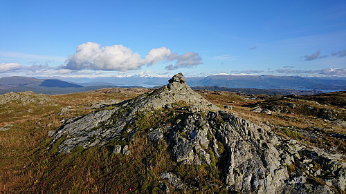 The summit of Grønafjellet
