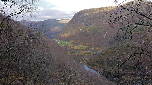 Haugsdal from the descent
