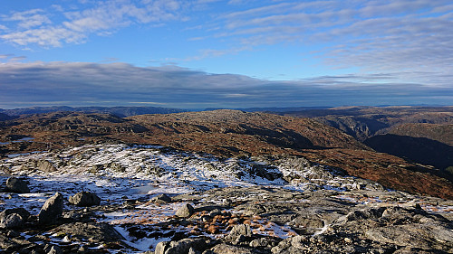 Towards Gråsida from Storhogen