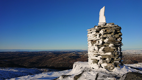 The large cairn at Storevassegga