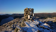 The cairn at Nonklettfjellet