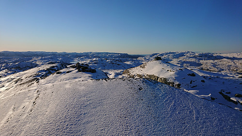 The summit of Bjørnshiklanten