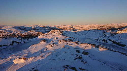 North from the summit of Brydalsfjellet