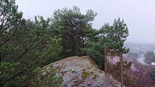 The highest point at Hetlevikåsen