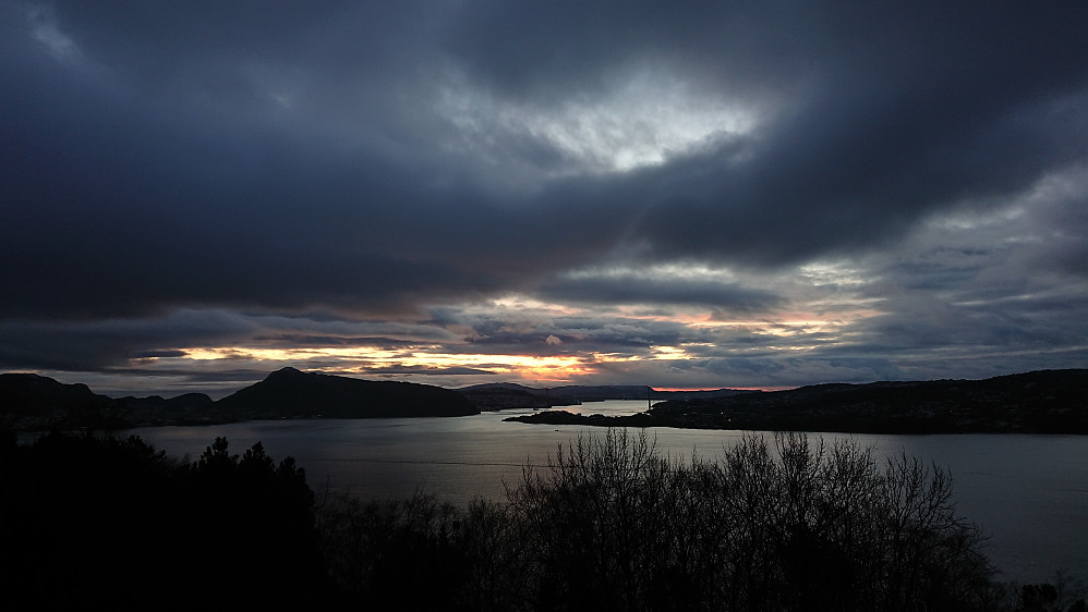 Sunset from Hellen festning