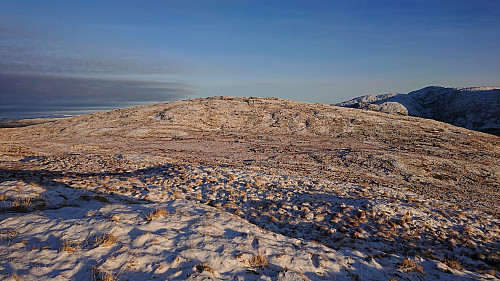 Skåldalsfjellet from Grøna