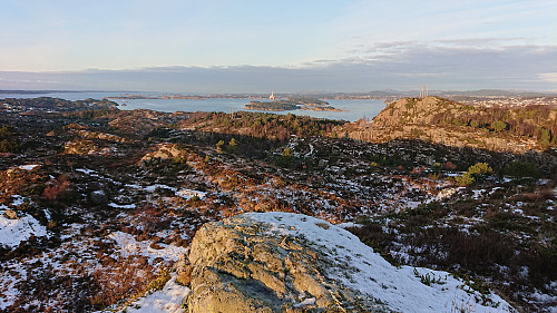 North/northwest from Botlenipa with Eldsfjellet in the background
